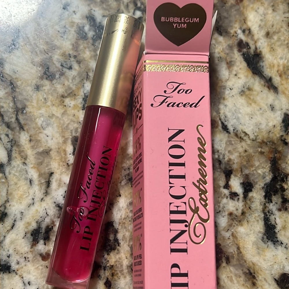 💋🧸Too Faced Bubblegum Yum Extreme Lip Injection - Picture 4 of 11